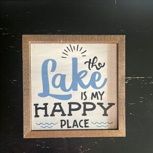 Lake Happy Place Wall Art